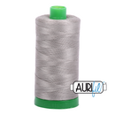 Aurifil Mako 40wt 2-ply Cotton 1000 m (1094 yd.) spool - 6732 Earl Grey