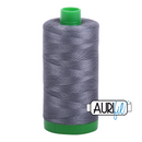 Aurifil Mako 40wt 2-ply Cotton 1000 m (1094 yd.) spool - 6736 Jedi