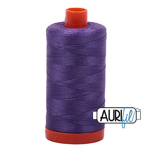 Aurifil Mako 50wt Cotton 1300 m (1422 yd.) spool - 1243 Dusty Lavender<br>
