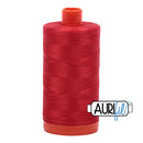 Aurifil Mako 50wt Cotton 1300 m (1422 yd.) spool - 2270 Paprika<br>