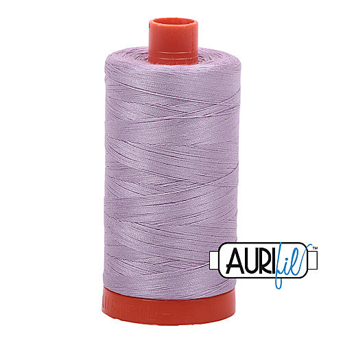 Aurifil Mako 50wt Cotton 1300 m (1422 yd.) spool - 2562 Lilac<br>