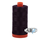Aurifil Mako 50wt Cotton 1300 m (1422 yd.) spool - 2570 Aubergine<br>