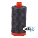Aurifil Mako 50wt Cotton 1300 m (1422 yd.) spool - 2630 Dark Pewter
