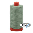 Aurifil Mako 50wt Cotton 1300 m (1422 yd.) spool - 2840 Loden Green<br>