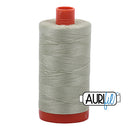 Aurifil Mako 50wt Cotton 1300 m (1422 yd.) spool - 2908 Spearmint<br>
