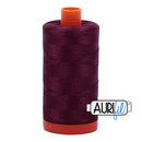 Aurifil Mako 50wt Cotton 1300 m (1422 yd.) spool - 4030 Plum<br>