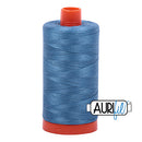 Aurifil Mako 50wt Cotton 1300 m (1422 yd.) spool - 4140 Wedgewood<br>