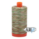 Aurifil Mako 50wt Cotton 1300 m (1422 yd.) spool - 4650 Leaves<br>