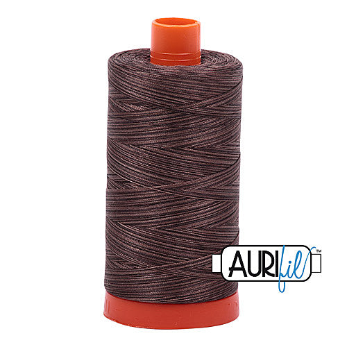 Aurifil Mako 50wt Cotton 1300 m (1422 yd.) spool - 4671 Mocha Mousse<br>