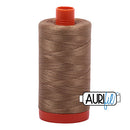 Aurifil Mako 50wt Cotton 1300 m (1422 yd.) spool - 6010 Toast
