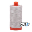 Aurifil Mako 50wt Cotton 1300 m (1422 yd.) spool - 6724 Moonshine<br>