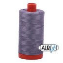 Aurifil Mako 50wt Cotton 1300 m (1422 yd.) spool - 6733 Twilight<br>