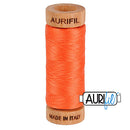 Aurifil Mako 80wt Cotton 274 m (300 yd.) spool - 1154 Dusty Orange