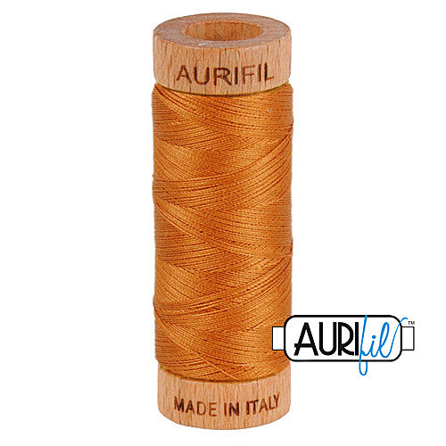 Aurifil Mako 80wt Cotton 274 m (300 yd.) spool - 2155 Cinnamon