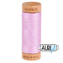 Aurifil Mako 80wt Cotton 274 m (300 yd.) spool - 2515 Light Orchid