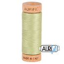 Aurifil Mako 80wt Cotton 274 m (300 yd.) spool - 2886 Light Avocado