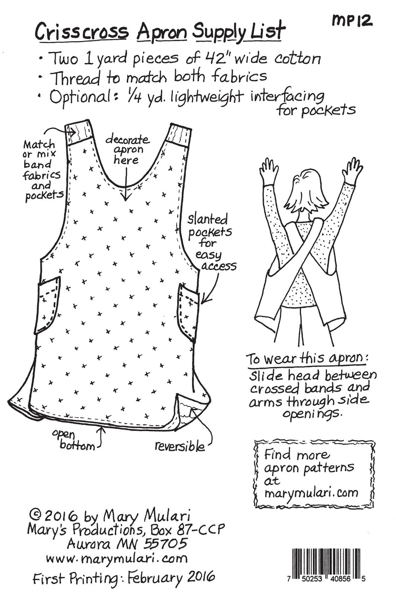 One Yard Sewing Project: Linen Apron Tank Top Tutorial