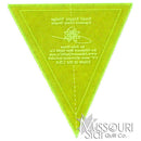 Small Simple Wedge Template for 5&quot; Squares