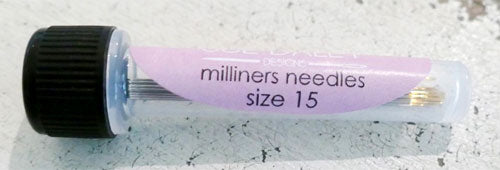 Sue Daley Milliners Needles - Size 15