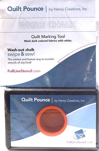 Quilt Pounce Stencil Marking Pad with Chalk