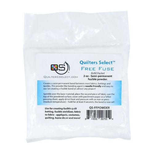 Quilters Select Free Fuse Fusible Powder - 2 oz refill