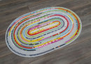 Jelly-Roll Rug Original Oval