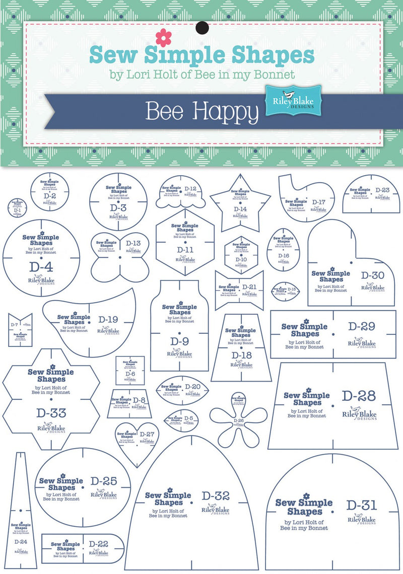 Sew Simple Shapes - Bee Happy