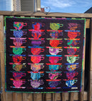 English Breakfast Mini Quilt (By Special Order: Read description for full details)