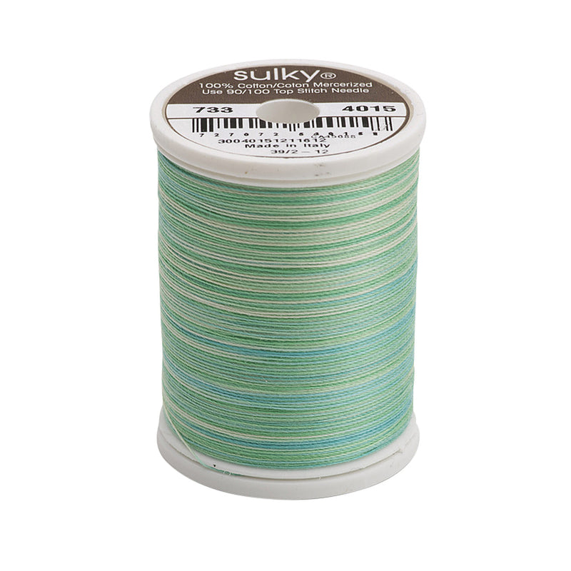 Sulky Blendables 30 wt. 2-ply 500 yd. spool - 4015 Cool Waters