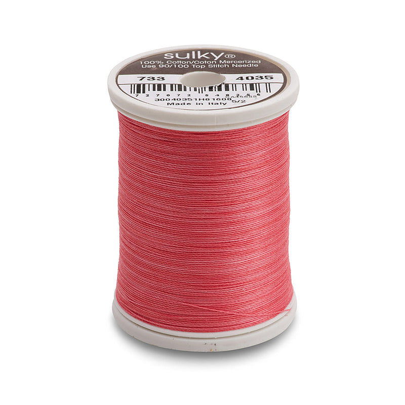 Sulky Blendables 30 wt. 2-ply 500 yd. spool - 4035 Pretty Roses