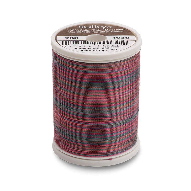 Sulky Blendables 30 wt. 2-ply 500 yd. spool - 4039 Winter Holidays