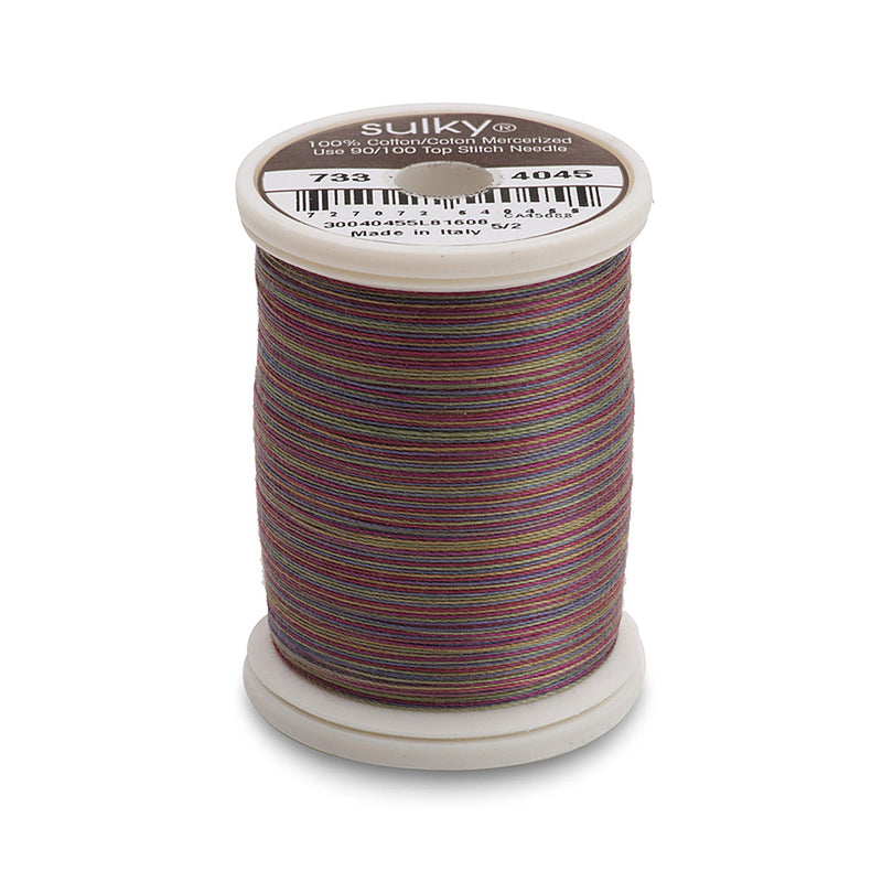 Sulky Blendables 30 wt. 2-ply 500 yd. spool - 4045 Summer Nights