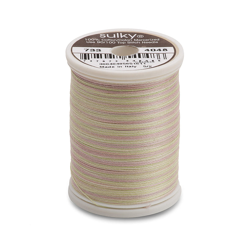 Sulky Blendables 30 wt. 2-ply 500 yd. spool - 4048 Gentle Hues