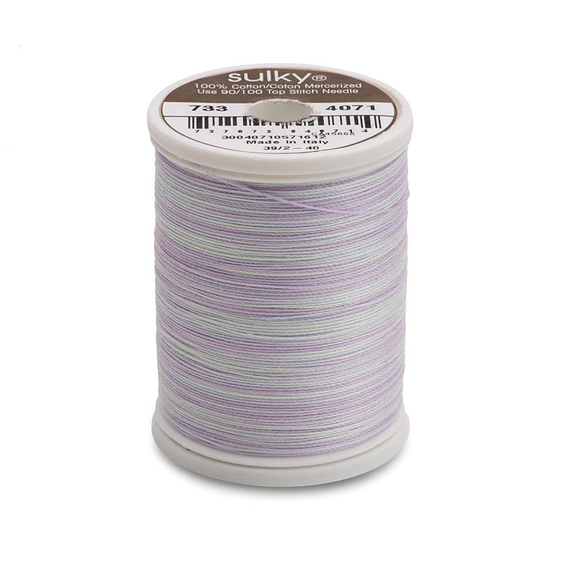 Sulky Blendables 30 wt. 2-ply 500 yd. spool - 4071 Pale Amethyst