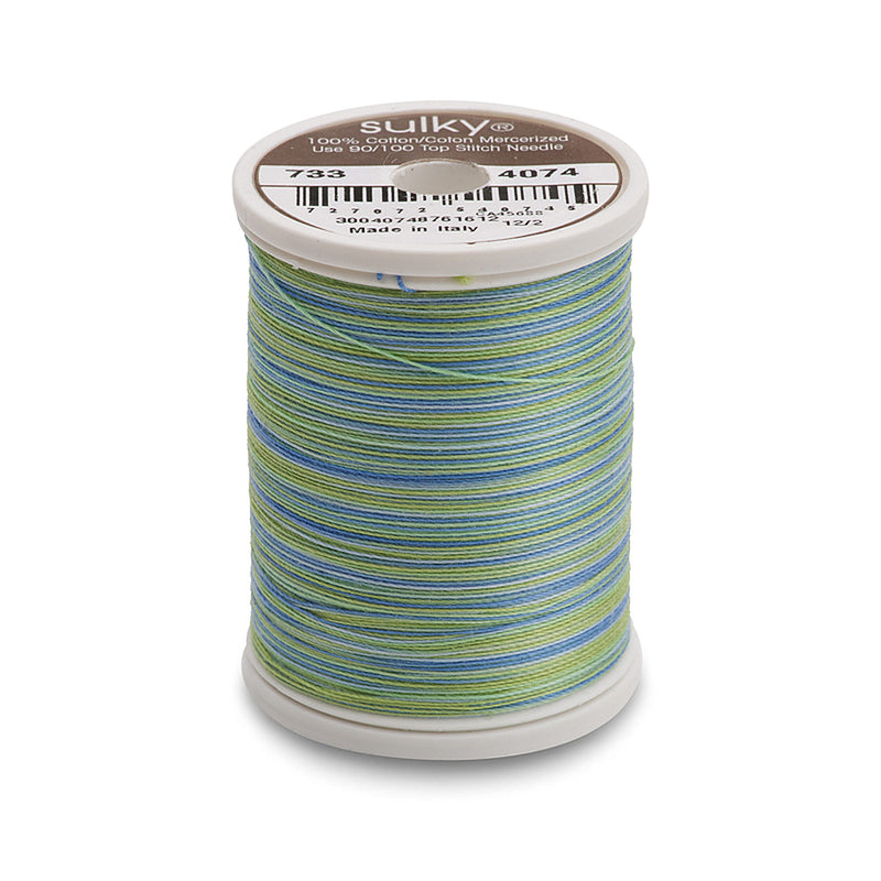 Sulky Blendables 30 wt. 2-ply 500 yd. spool - 4074 Bluegrass