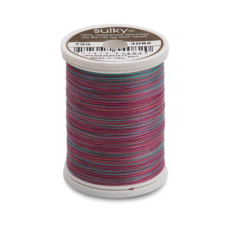 Sulky Blendables 30 wt. 2-ply 500 yd. spool - 4082 Wild Rose