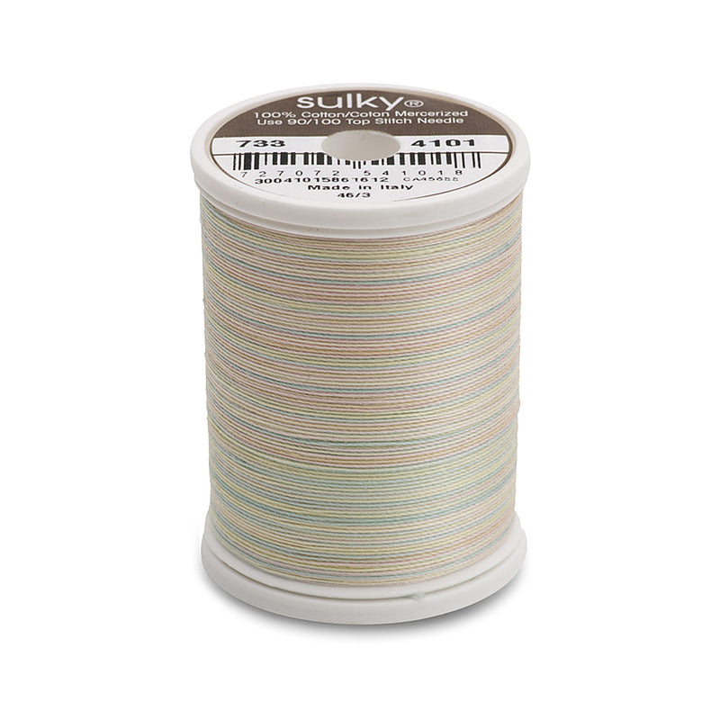 Sulky Blendables 30 wt. 2-ply 500 yd. spool - 4101 Easter Eggs