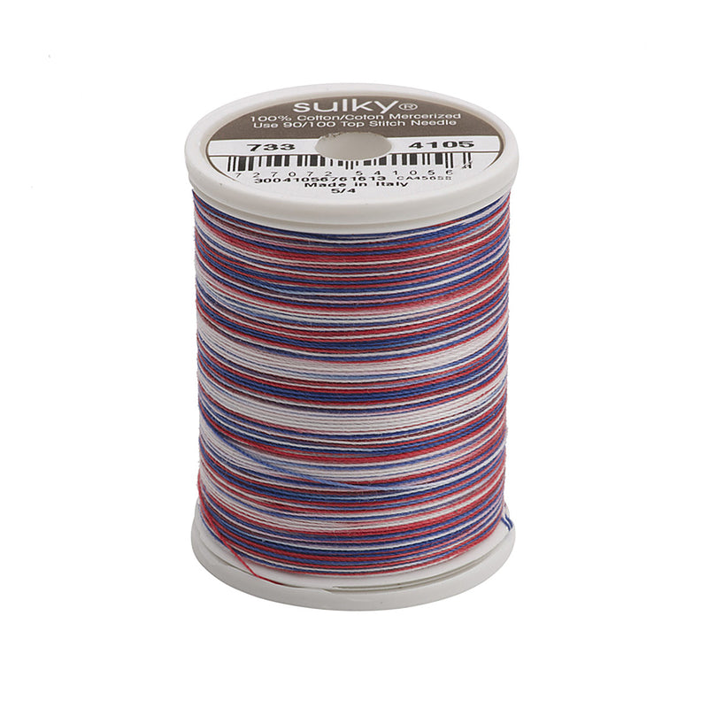 Sulky Blendables 30 wt. 2-ply 500 yd. spool - 4105 America