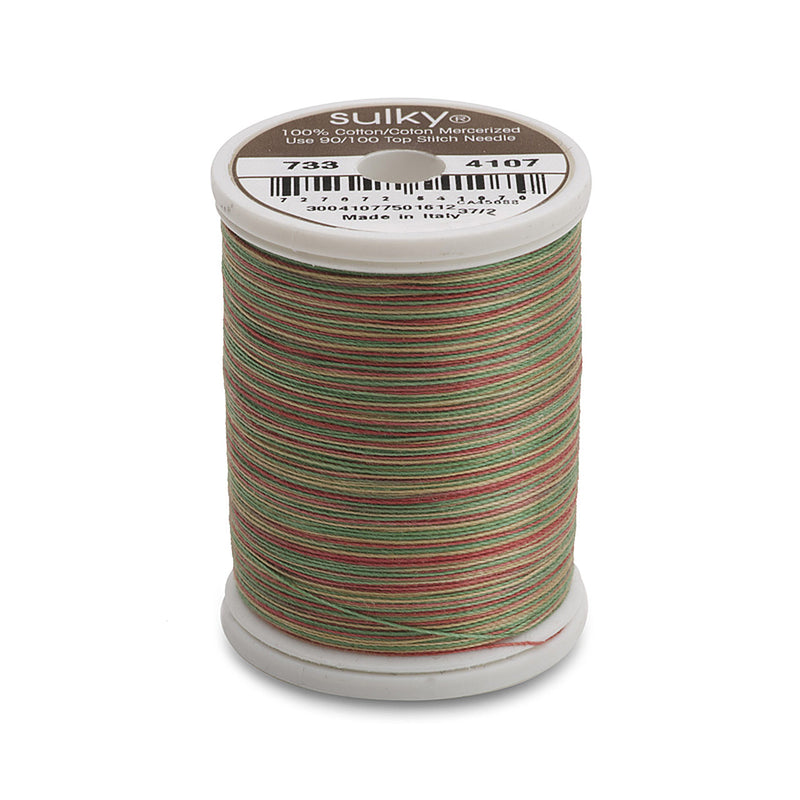 Sulky Blendables 30 wt. 2-ply 500 yd. spool - 4107 Antique Christmas