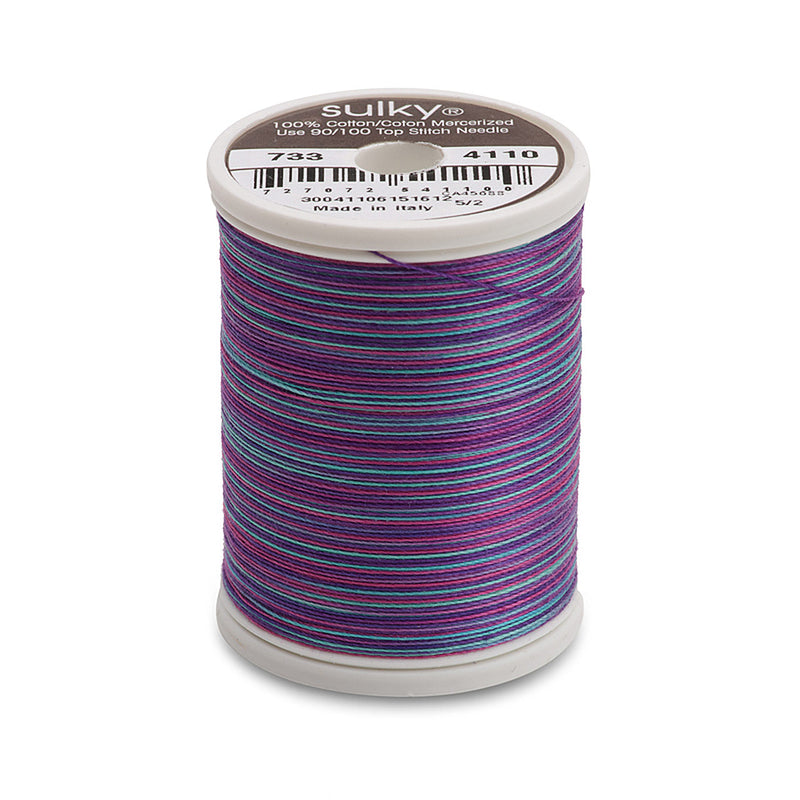 Sulky Blendables 30 wt. 2-ply 500 yd. spool - 4110 Lt. Jewels