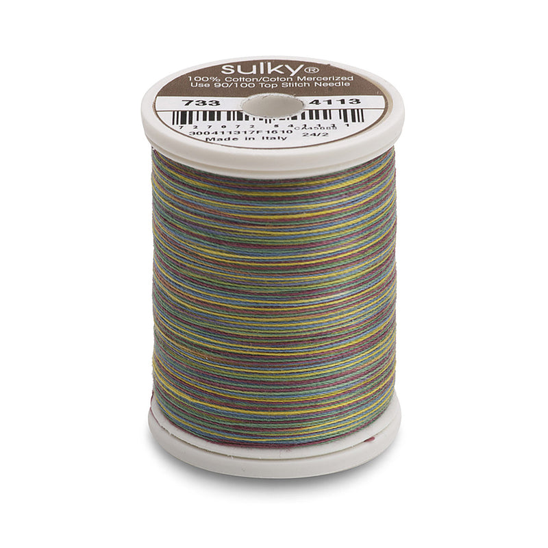 Sulky Blendables 30 wt. 2-ply 500 yd. spool - 4113 Country Decor