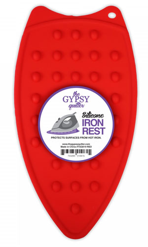 Silicone Iron Rest - Red