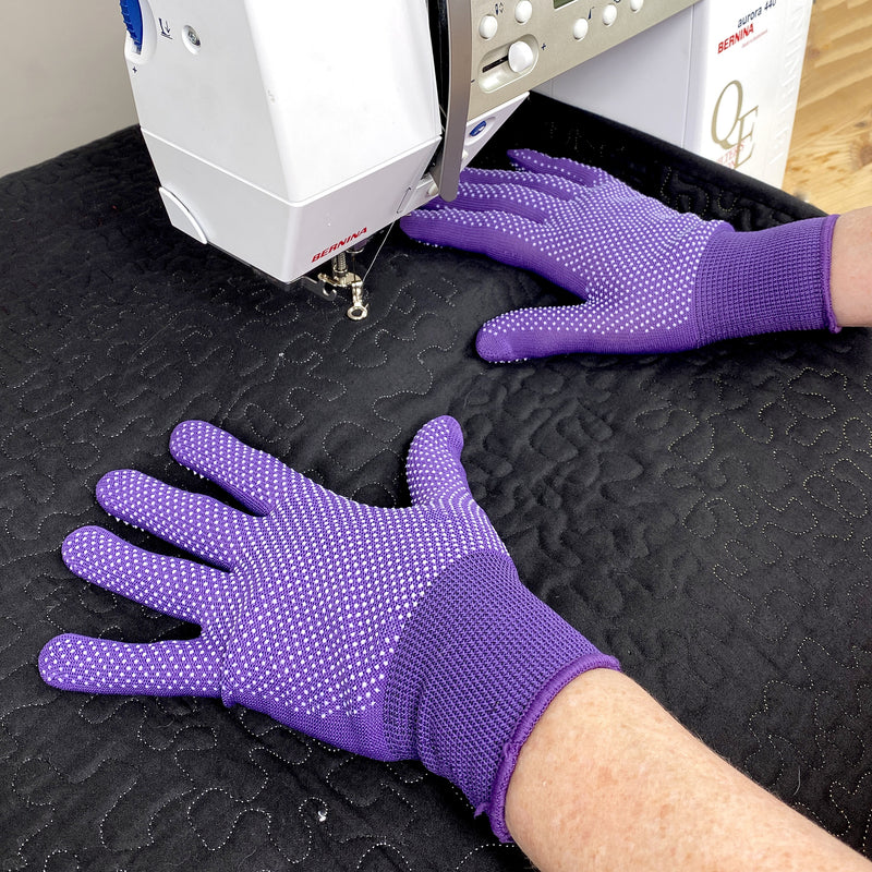 Hold Steady Machine Quilting Gloves One Size