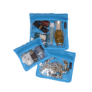 Set of Three Mini Zippered Yazzii Pouches - Purple