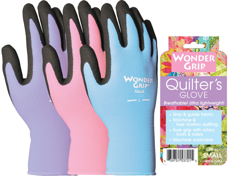 Wonder Grip Quilters Gloves - Small