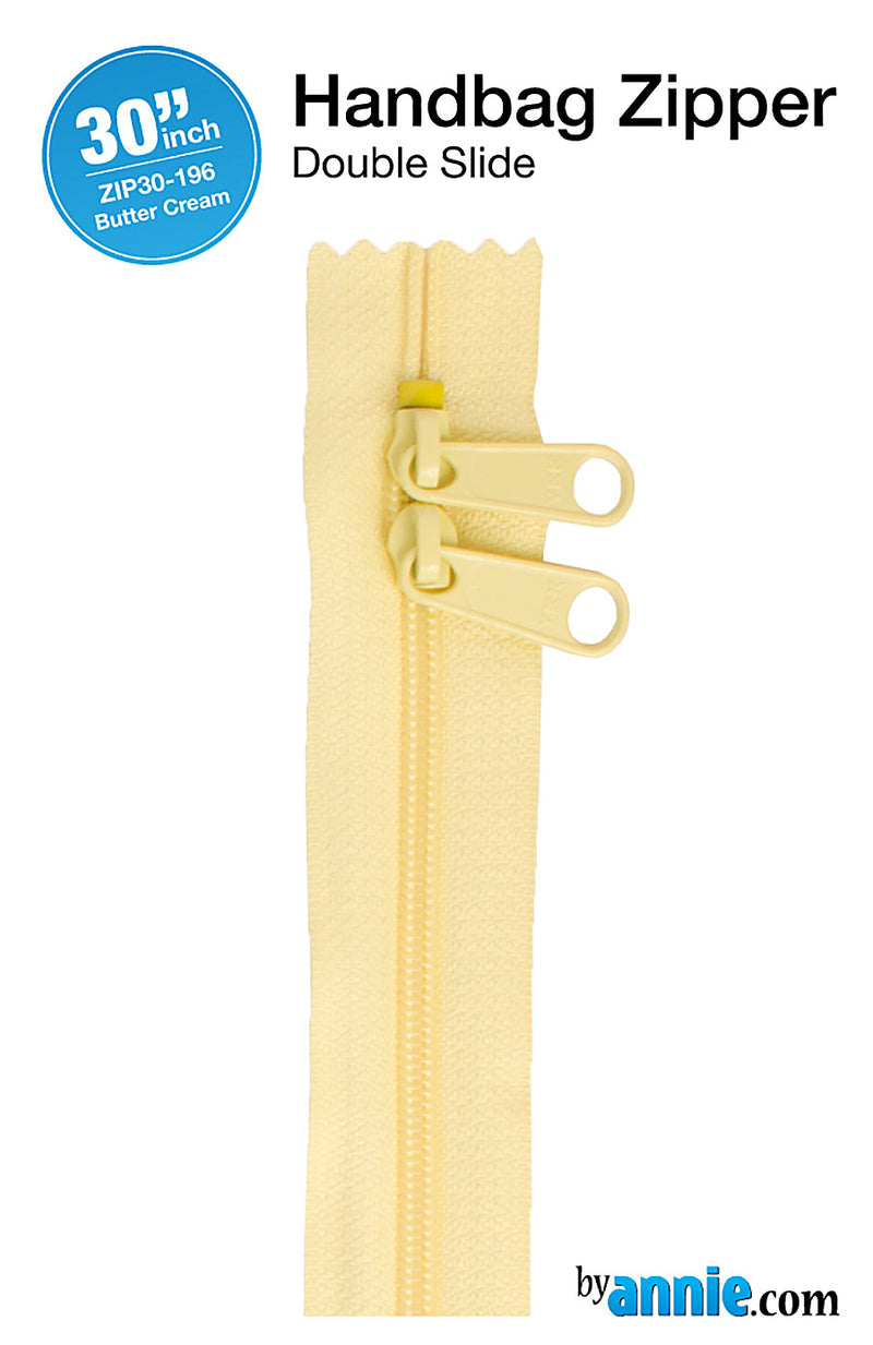 30 Inch Double Slide Nylon Coil Zipper