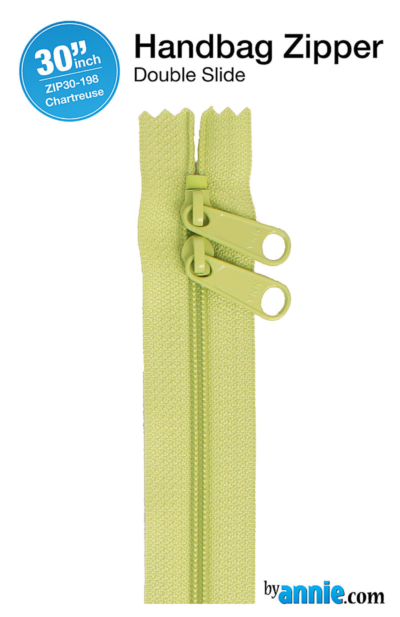 30 Inch Double Slide Nylon Coil Zipper