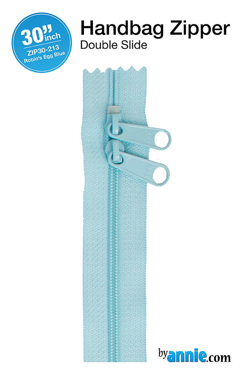 30 Inch Double Slide Nylon Coil Zipper