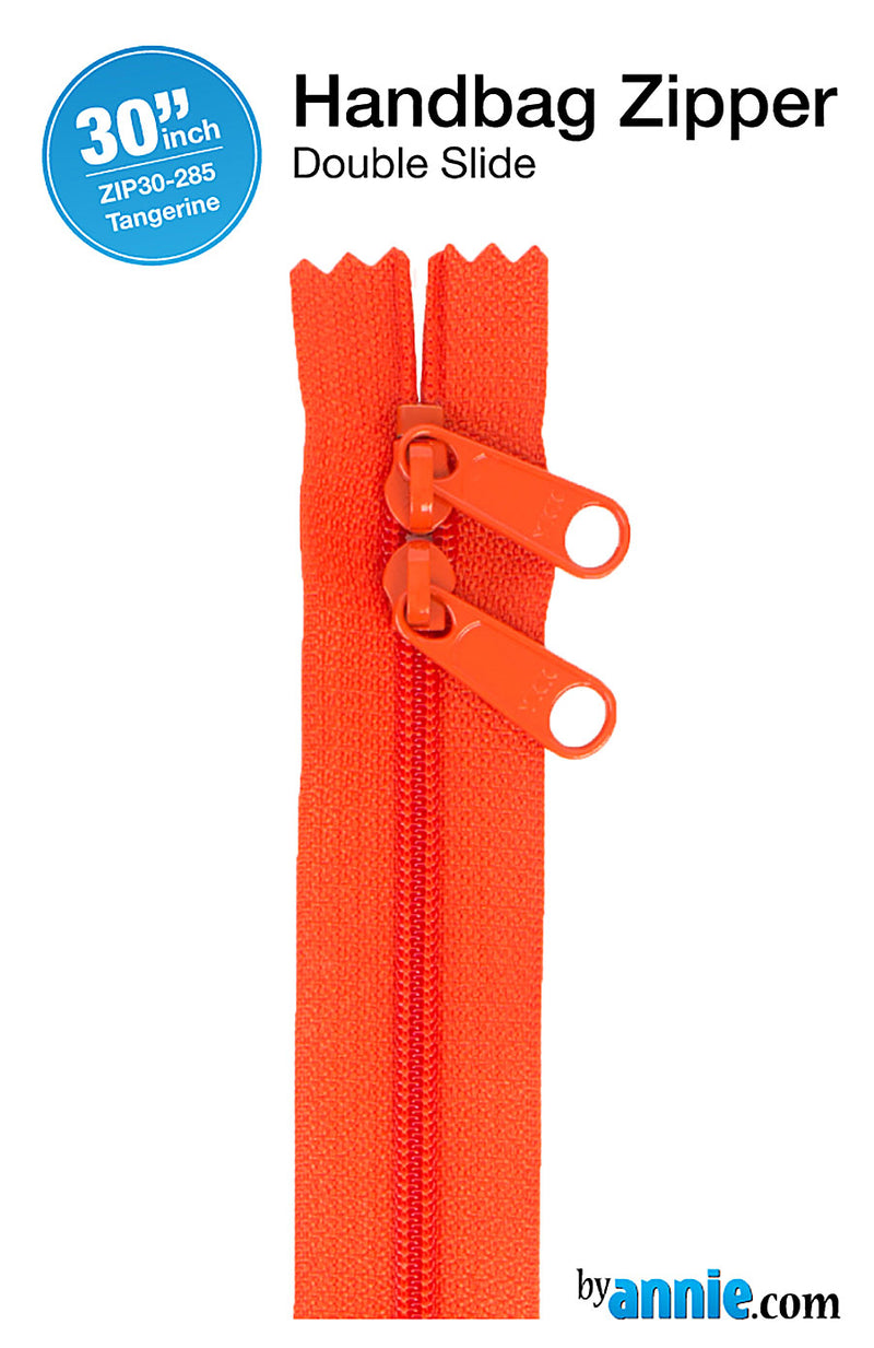 30 Inch Double Slide Nylon Coil Zipper
