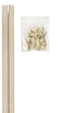 Zippers by the Yard - Natural